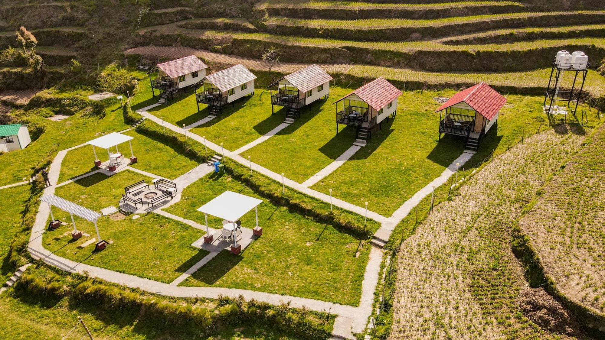 The Hillside Cottages Kanatal Dış mekan fotoğraf