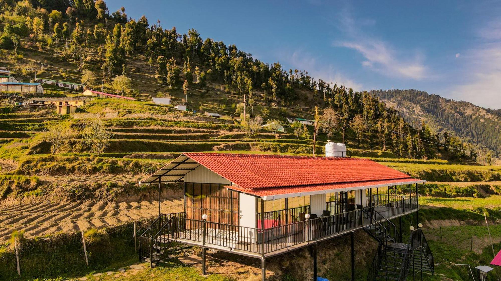 The Hillside Cottages Kanatal Dış mekan fotoğraf